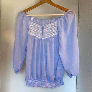 Abercrombie and Fitch peasant top